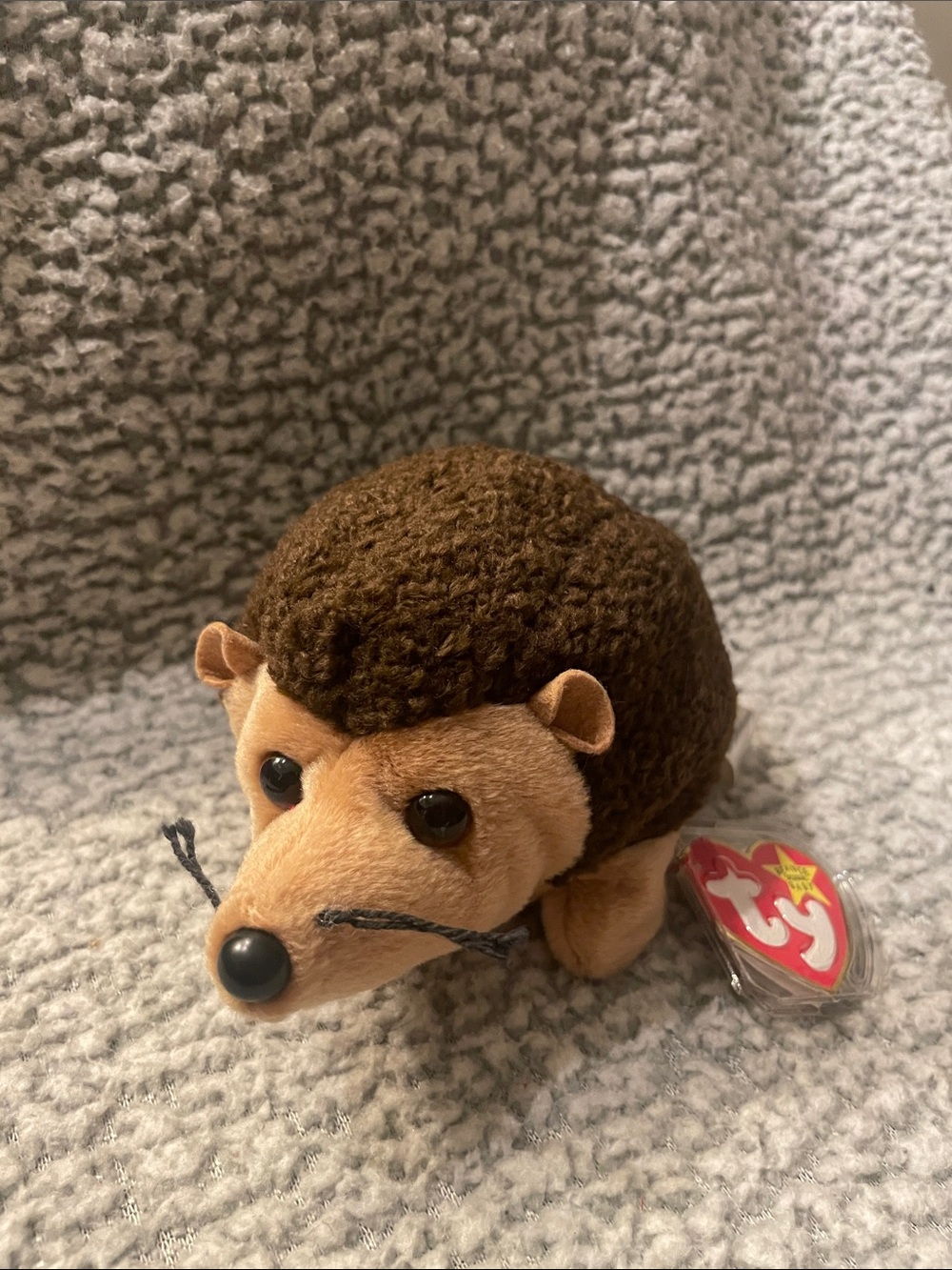 2/15$ Ty Beanie Baby “Prickles” Hedgehog